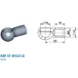 Cage à Rotule INOX M8 - diam 10 - tige 10 mm Cage à Rotule INOX M8 - diam 10 - tige 10 mm