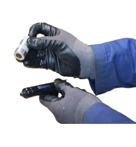 Vérin à gaz à valve - chapes filetées diam8 - filetage M6 c200 - l445 - f50