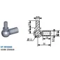 Cage à rotule avec rotule diamètre 13 (chape M10-Acier-30mm) Cage à rotule avec rotule diamètre 13 (chape M10-Acier-30mm)